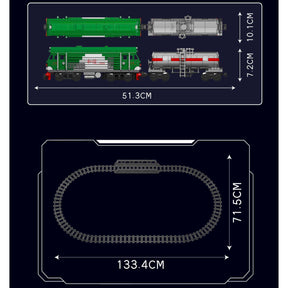 12026 - HXN 3 Diesellokomotive (Mould King)