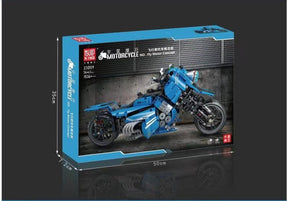 23009 - blaues Motorrad (Mould King)