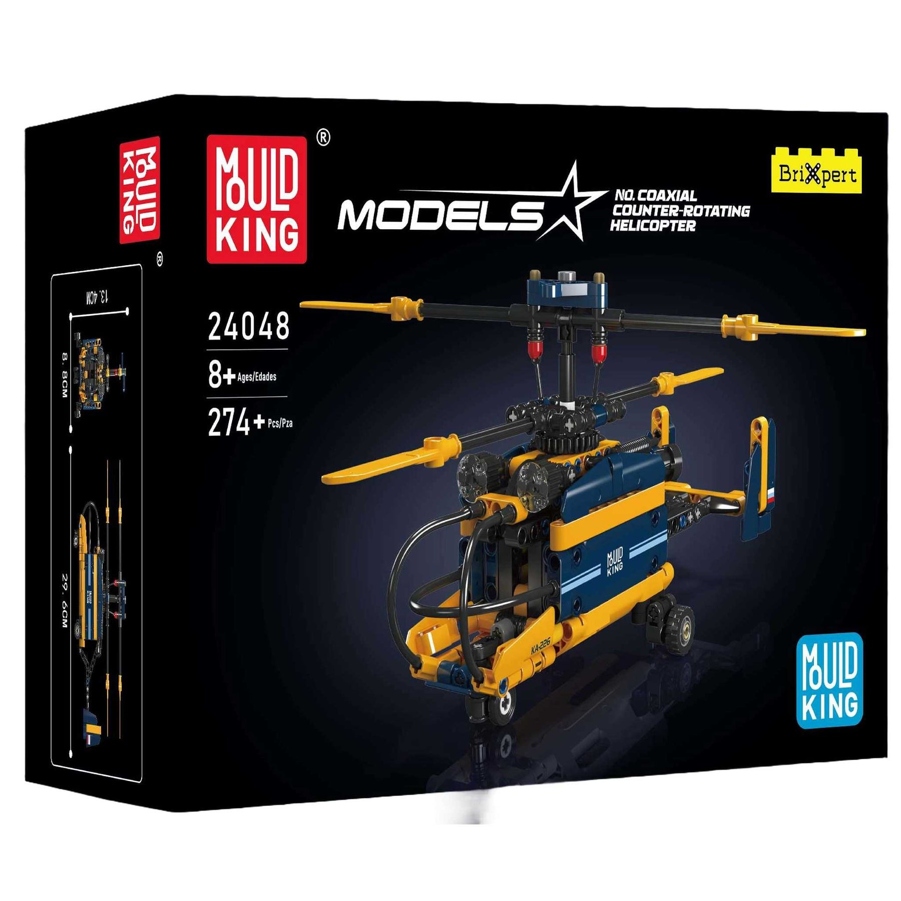 24048 - Doppelrotor Hubschrauber (Mould King)