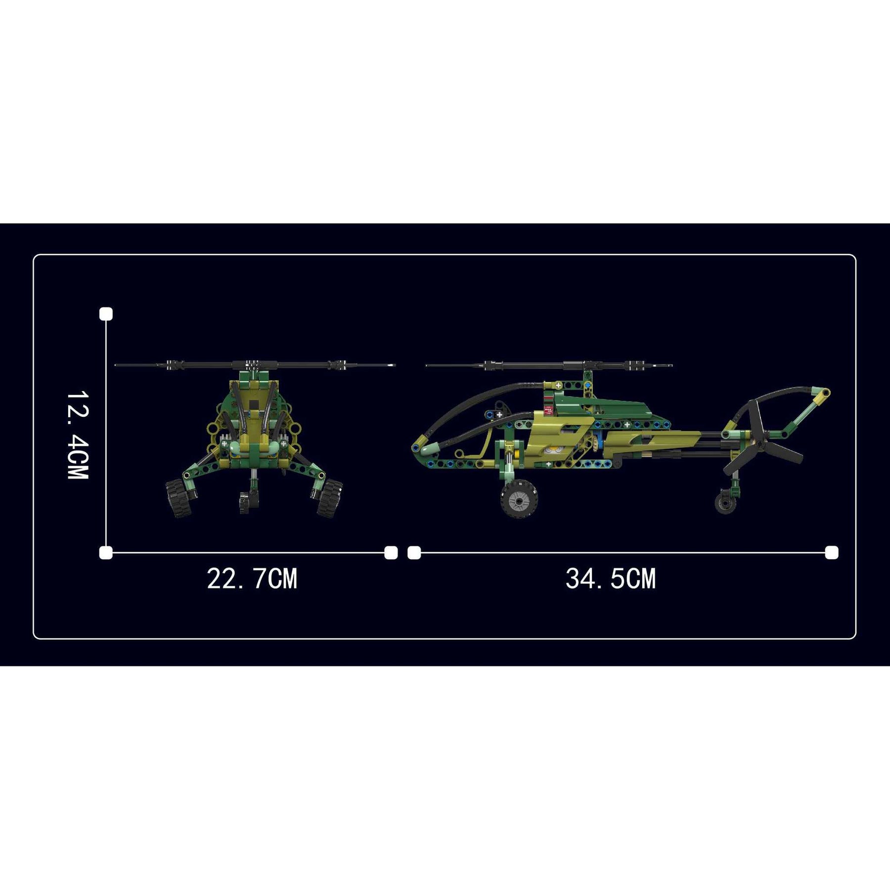 24052 - Erkundungshubschrauber (Mould King)