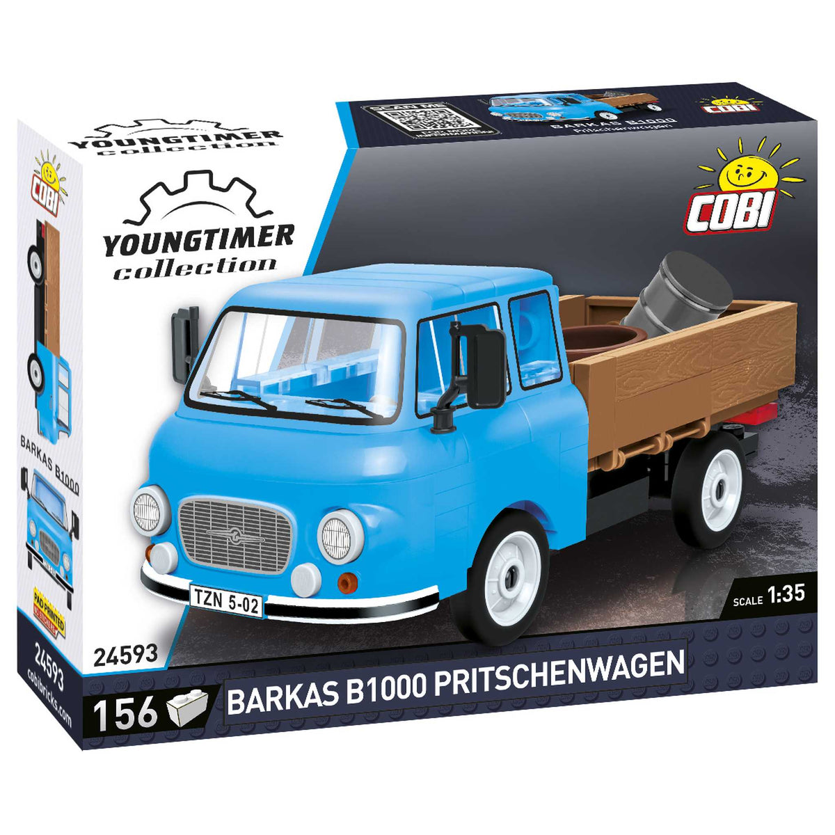 24593 - Barkas B1000 Pritsche (Cobi)