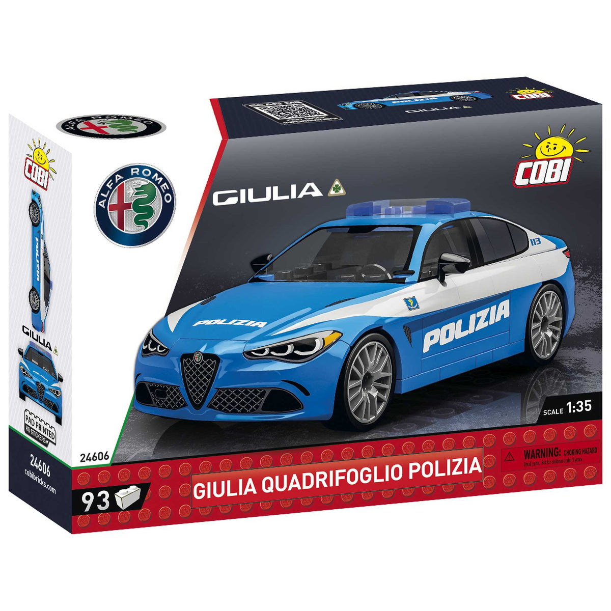 CB-24606 -Alfa Romeo Gulia Polizei (Cobi)