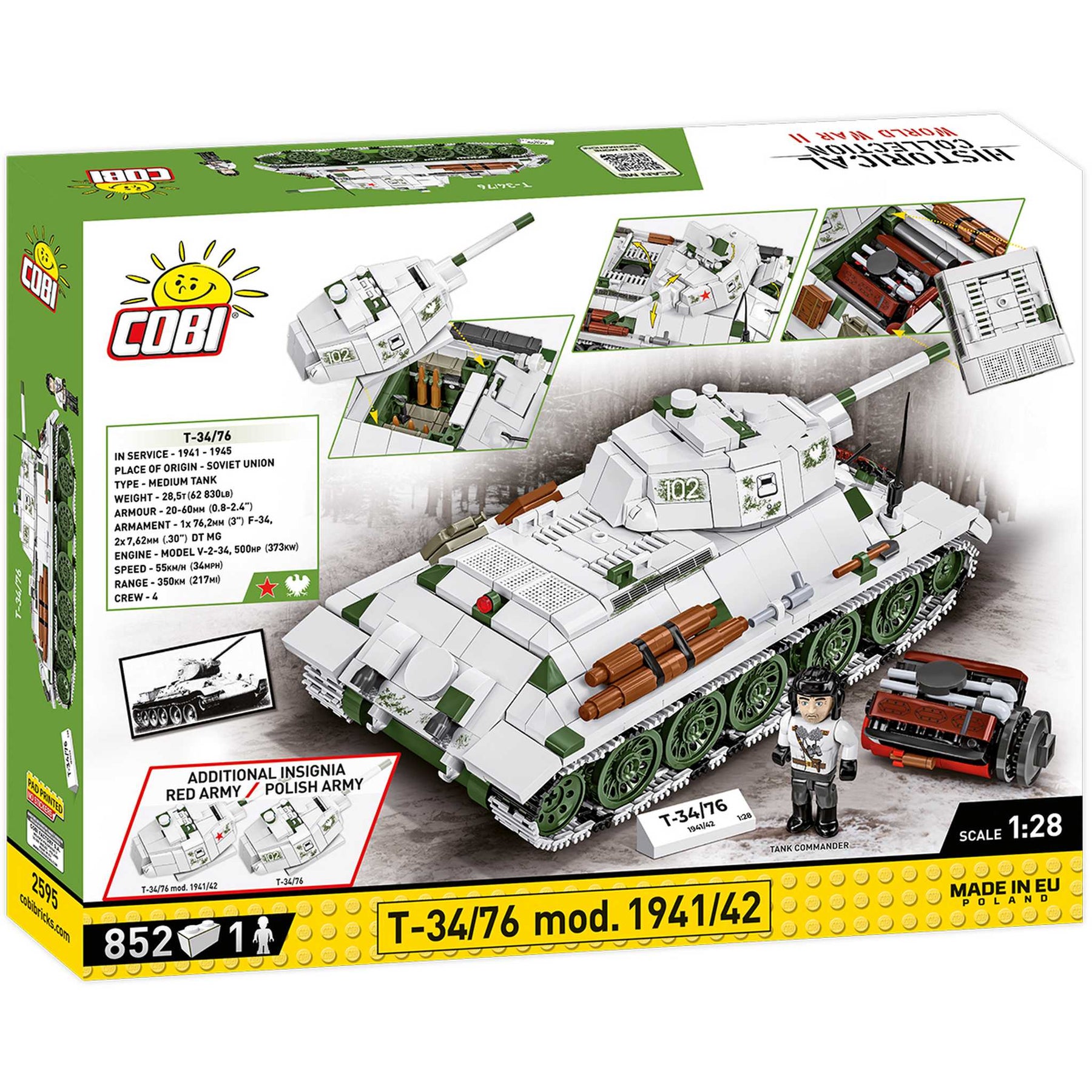 CB-2595 - T-34/76 mod. 1941/42 (Cobi)