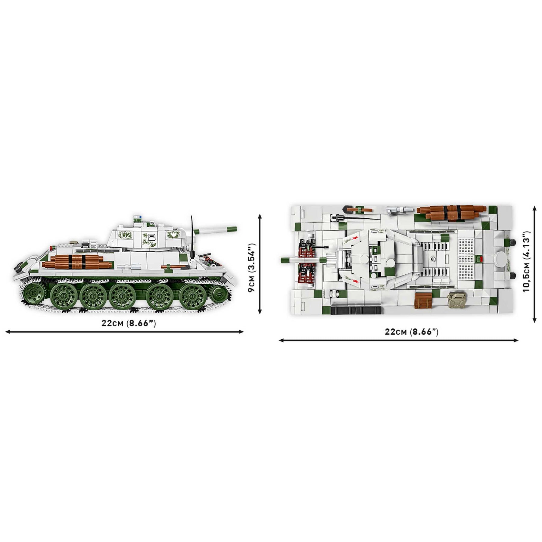 CB-2595 - T-34/76 mod. 1941/42 (Cobi)