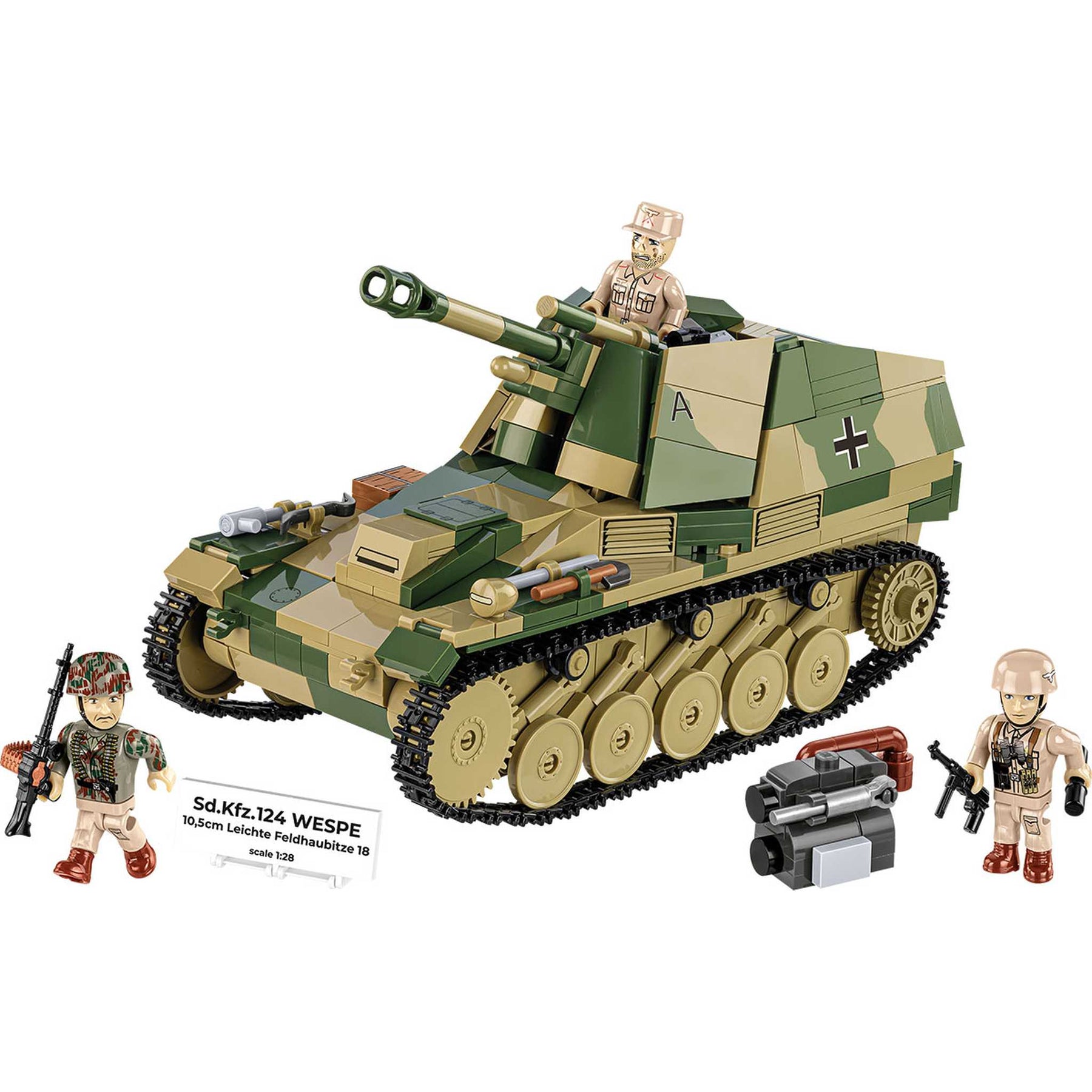 CB-2598 - SD. KFZ. 124 Wespe Executive Edition (Cobi)