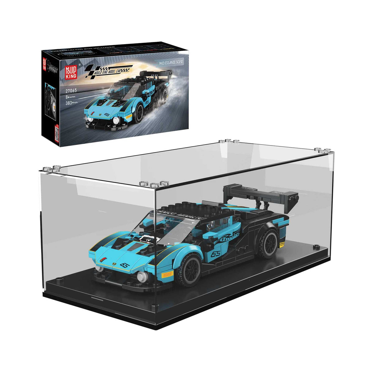 27065 - Essenza Sportwagen inkl. Vitrine (Mould King)