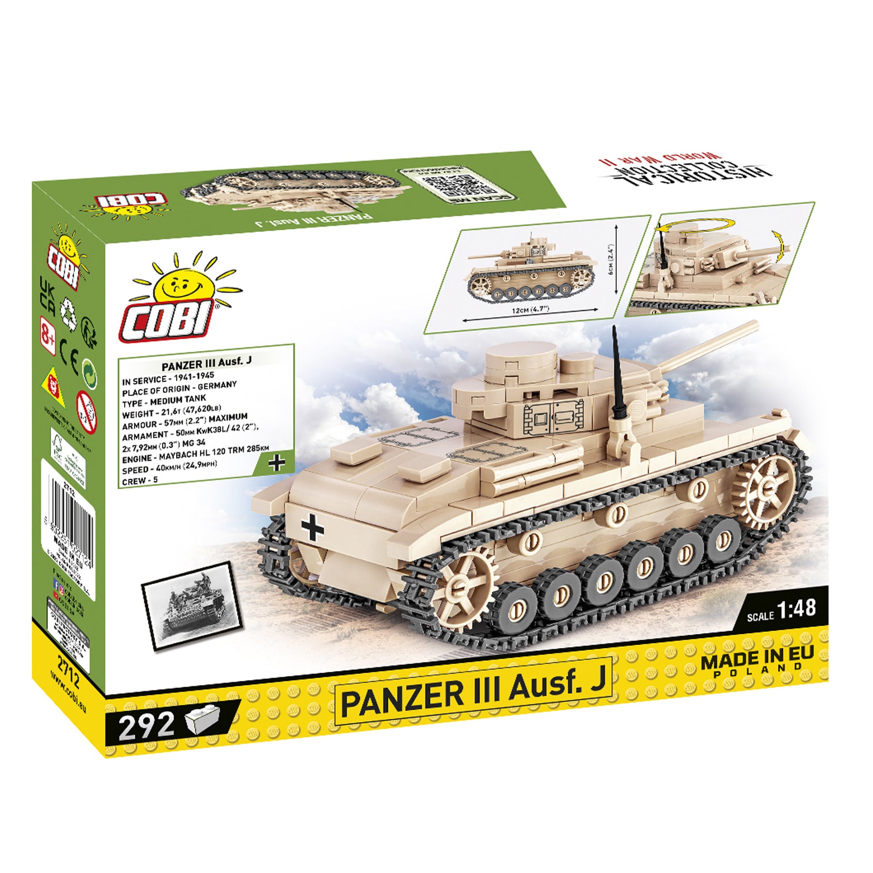 2712 - Panzer III Ausf. J (Cobi)