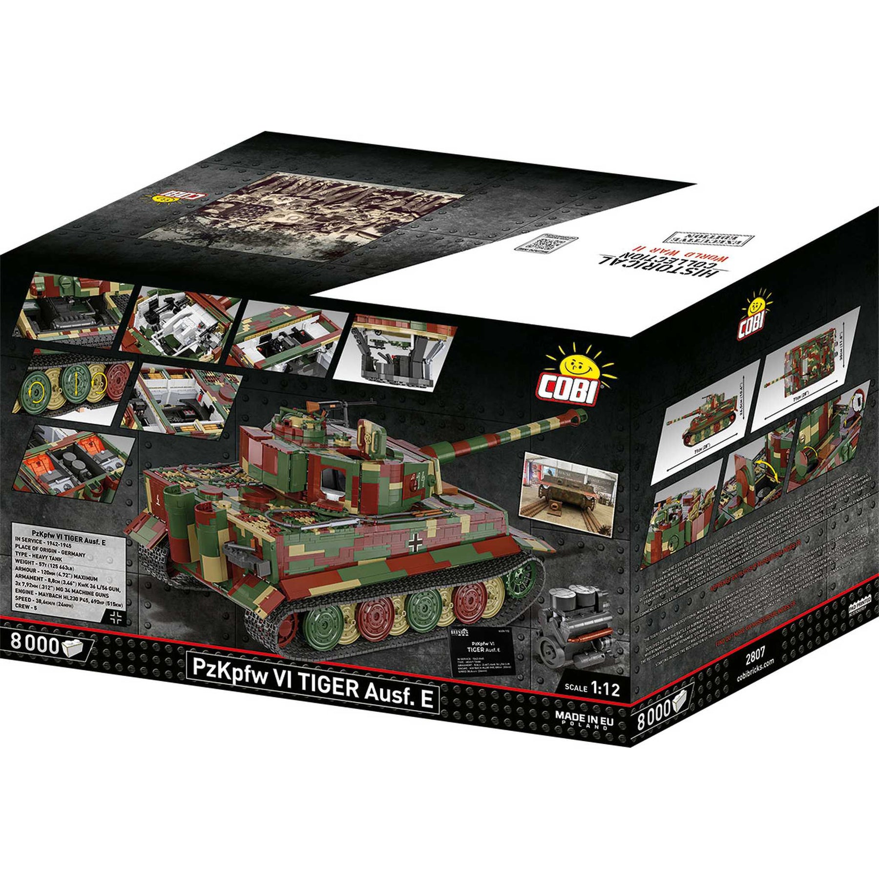 2807 - PzKpfw VI Tiger 131 Aus. E (Cobi)