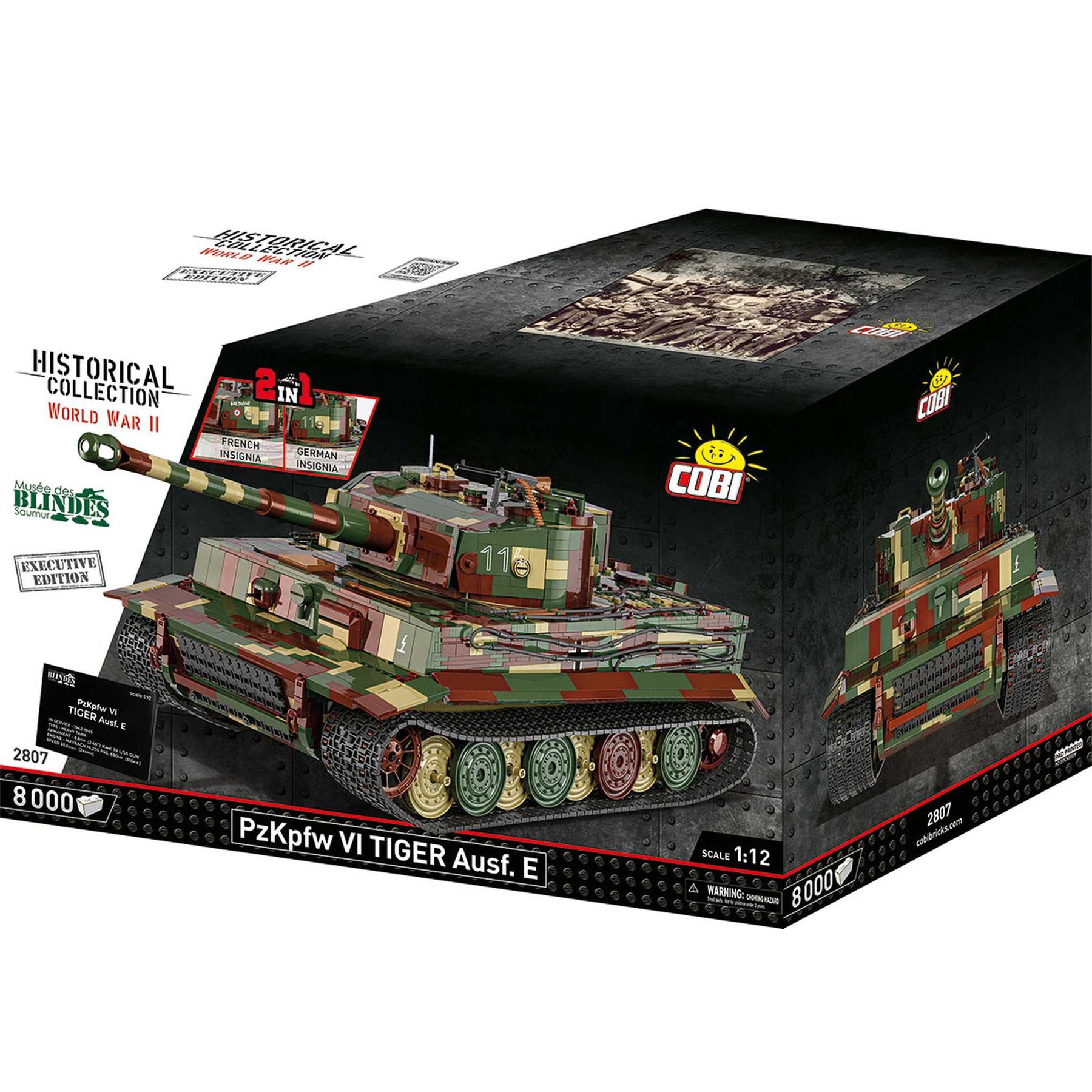 2807 - PzKpfw VI Tiger 131 Aus. E (Cobi)