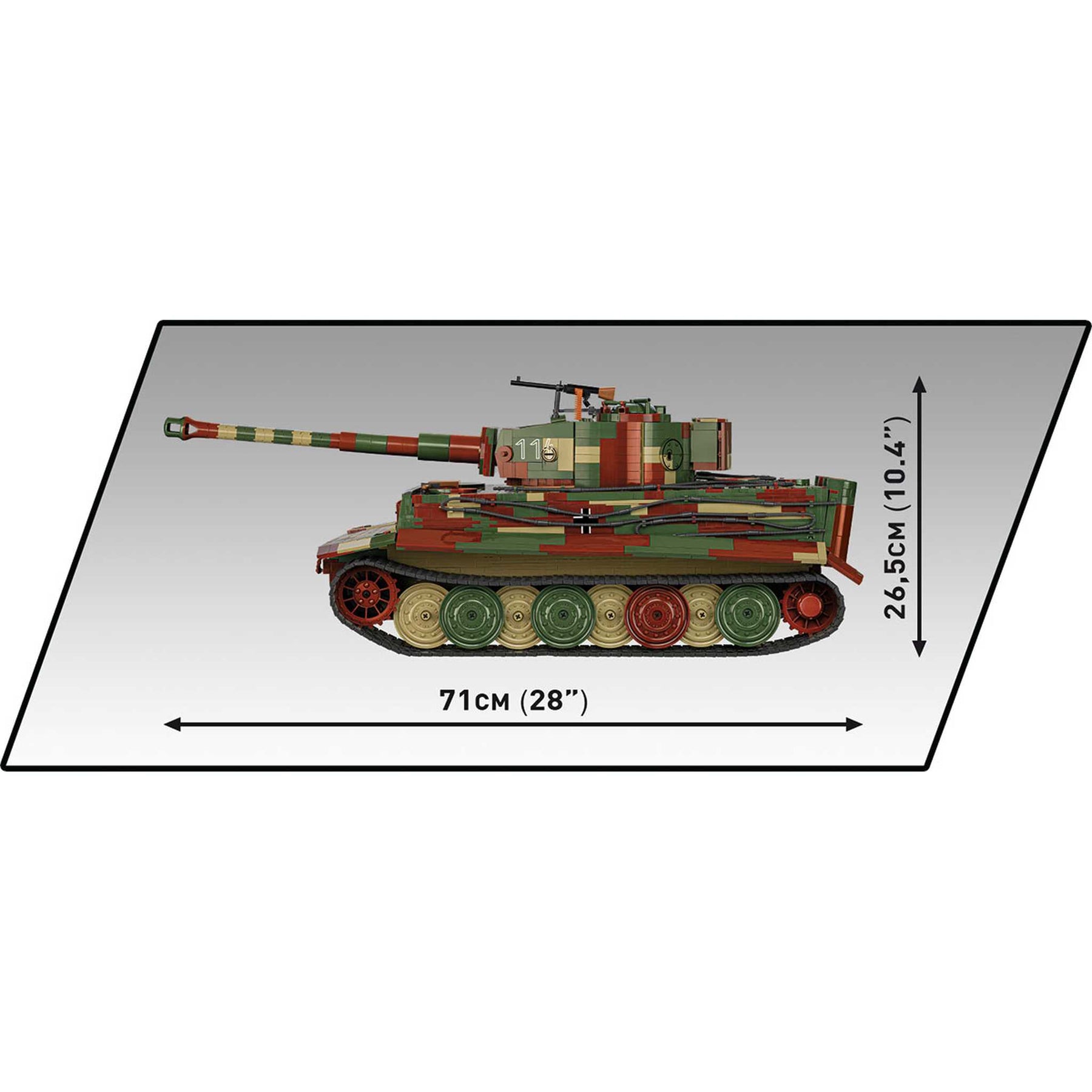 2807 - PzKpfw VI Tiger 131 Aus. E (Cobi)