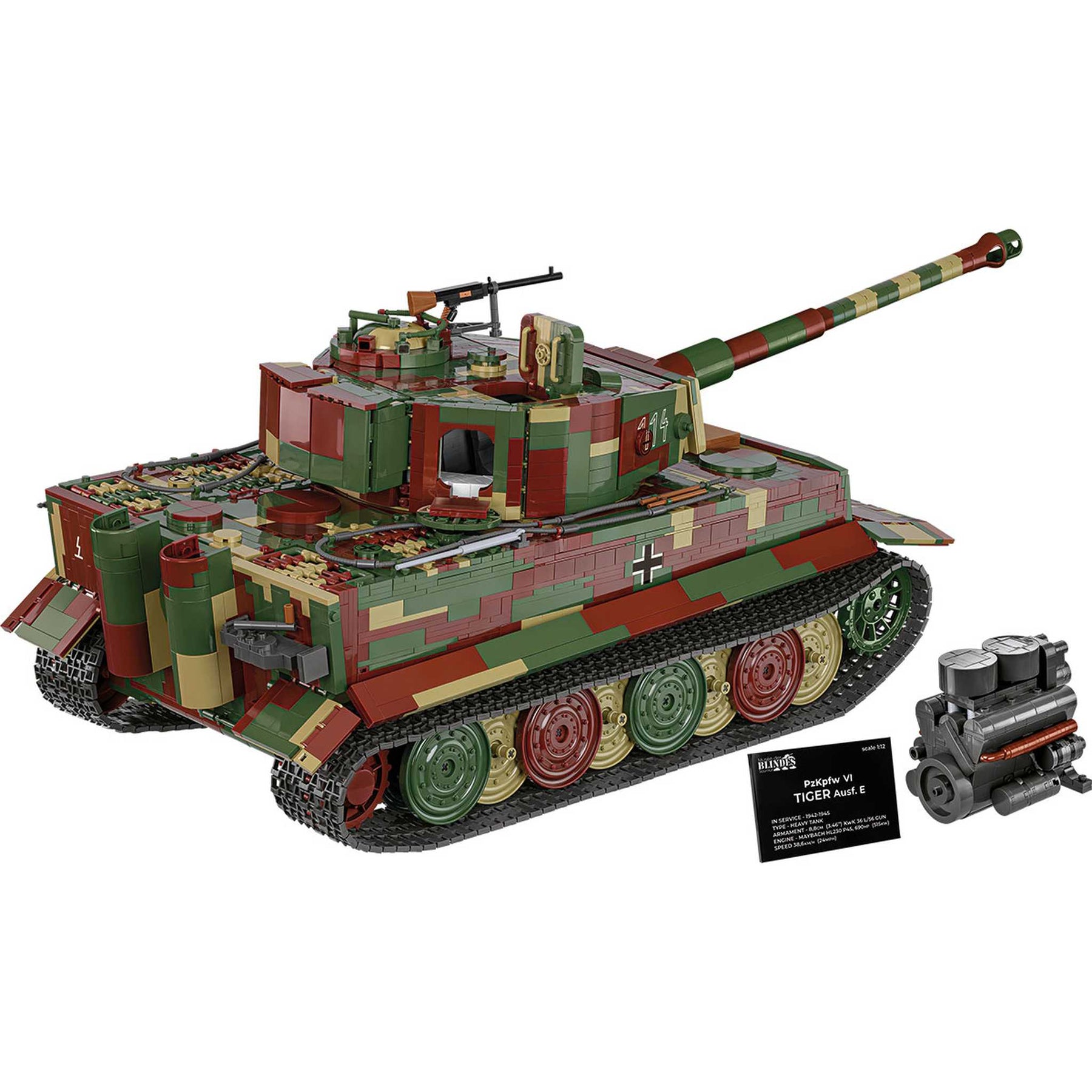 2807 - PzKpfw VI Tiger 131 Aus. E (Cobi)