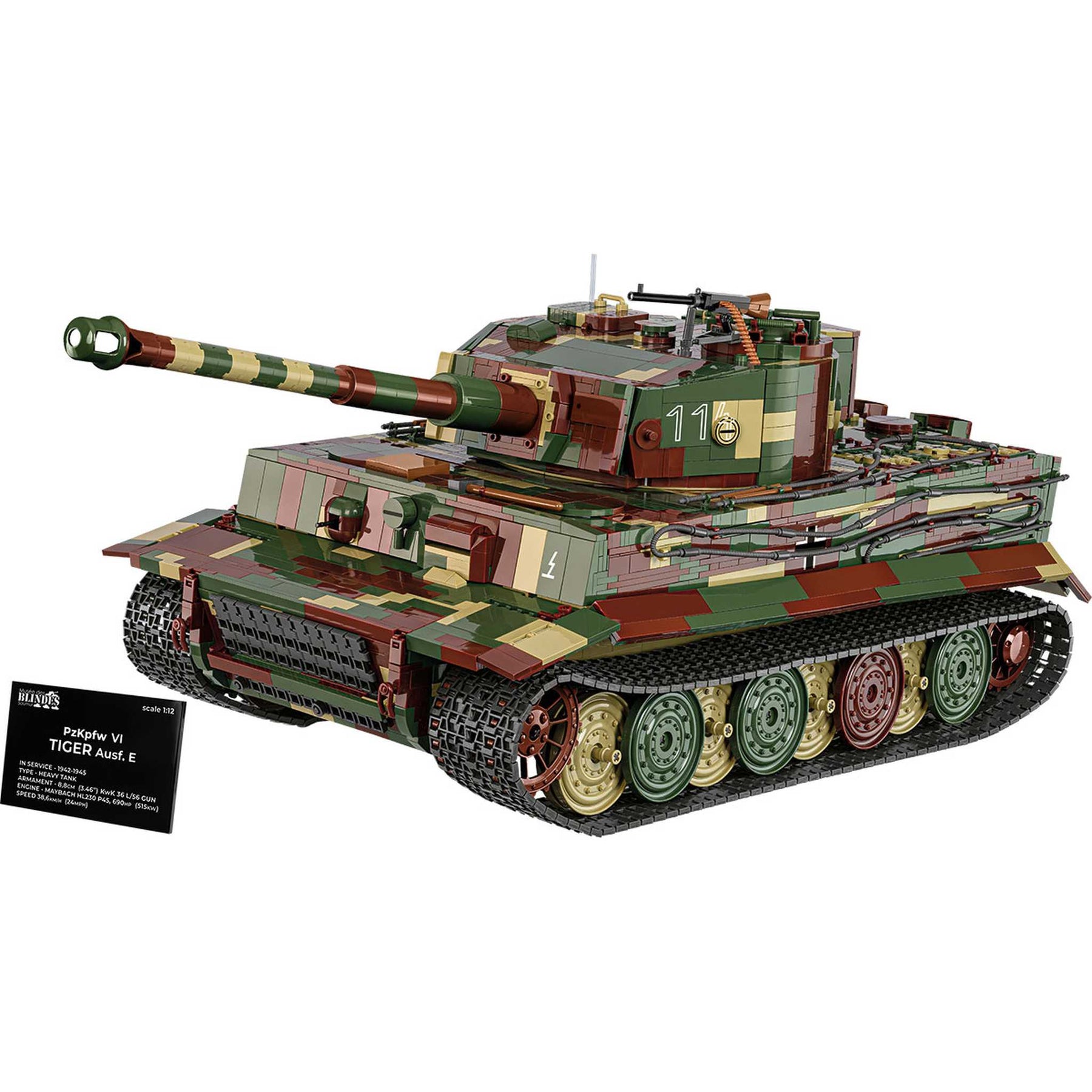 2807 - PzKpfw VI Tiger 131 Aus. E (Cobi)