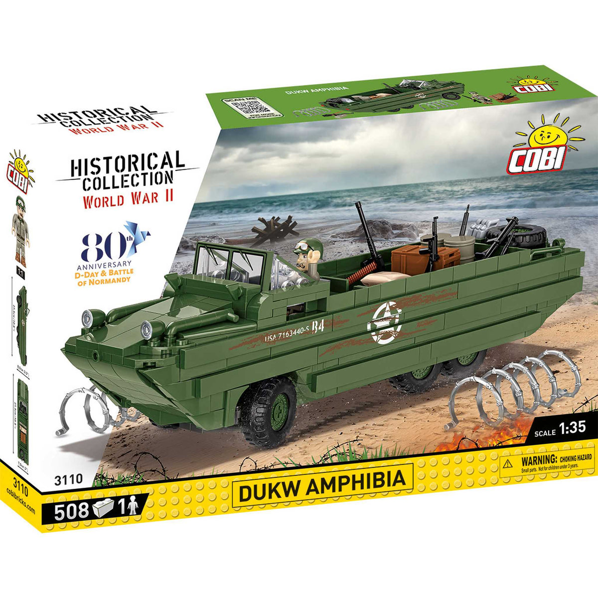 CB-3110 - Dukw Amphibia D-Day (Cobi)