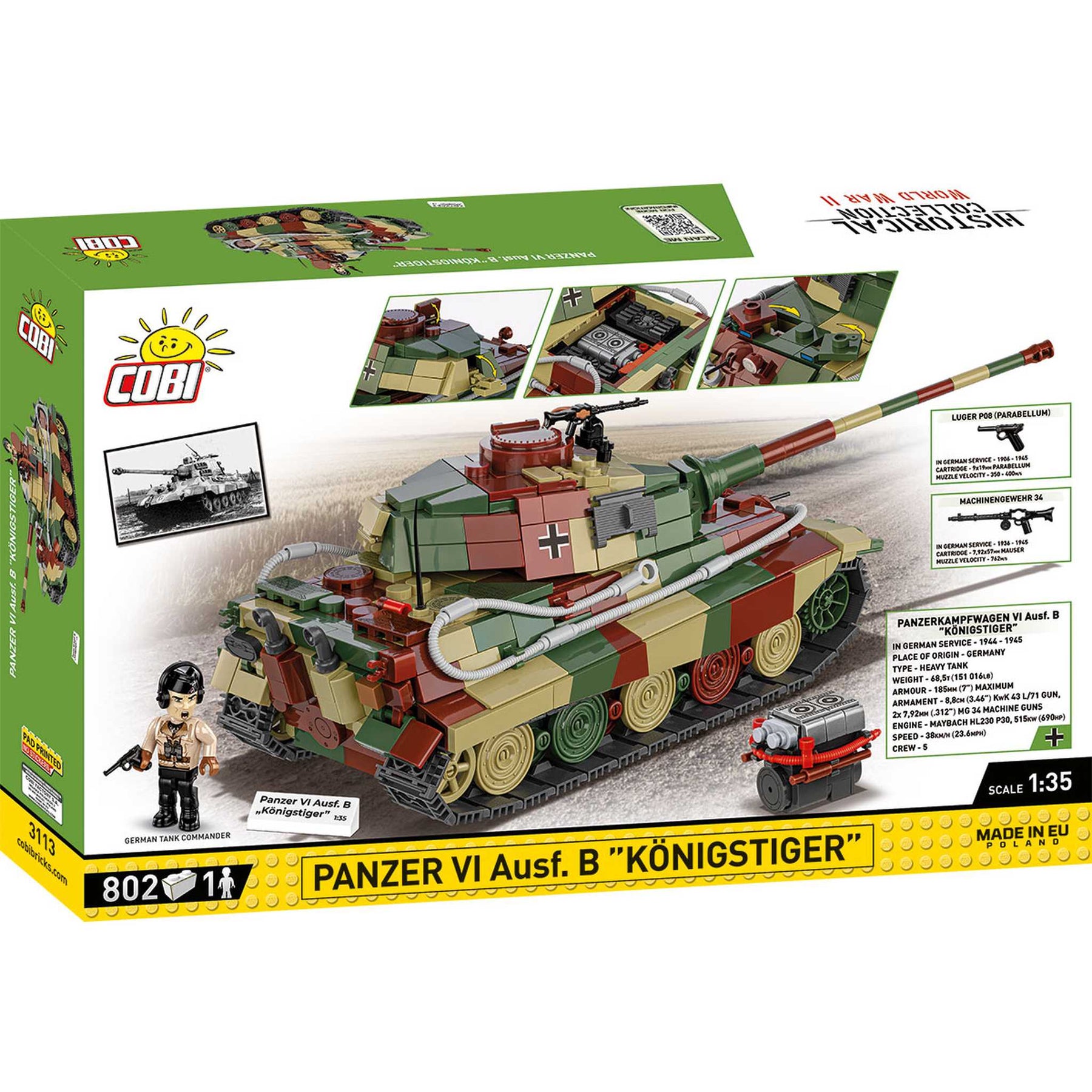 CB-3113 - Panzer VI Ausf. B Königstiger (Cobi)