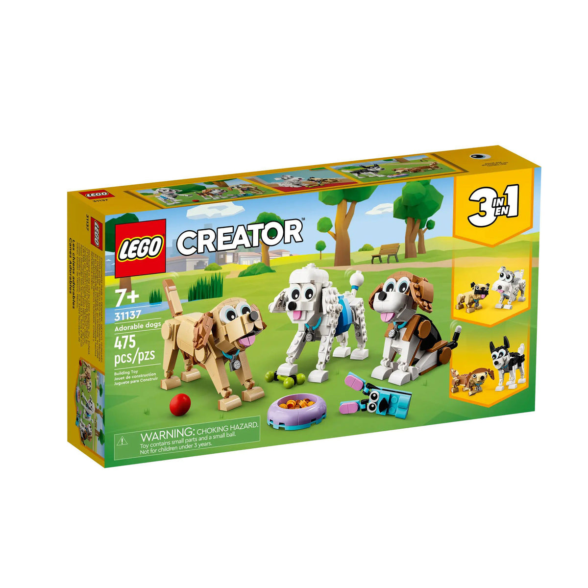 31137 - 3in1 niedliche Hunde (Lego)