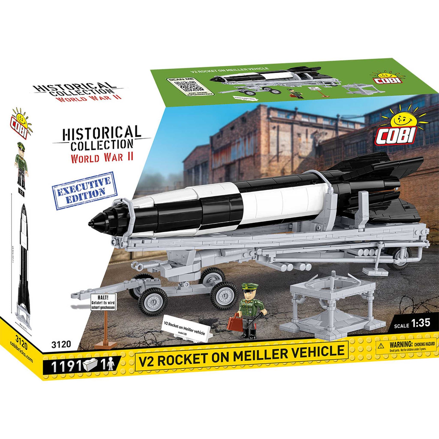 CB-3120 - V2 Rakete & Transporter (Cobi)