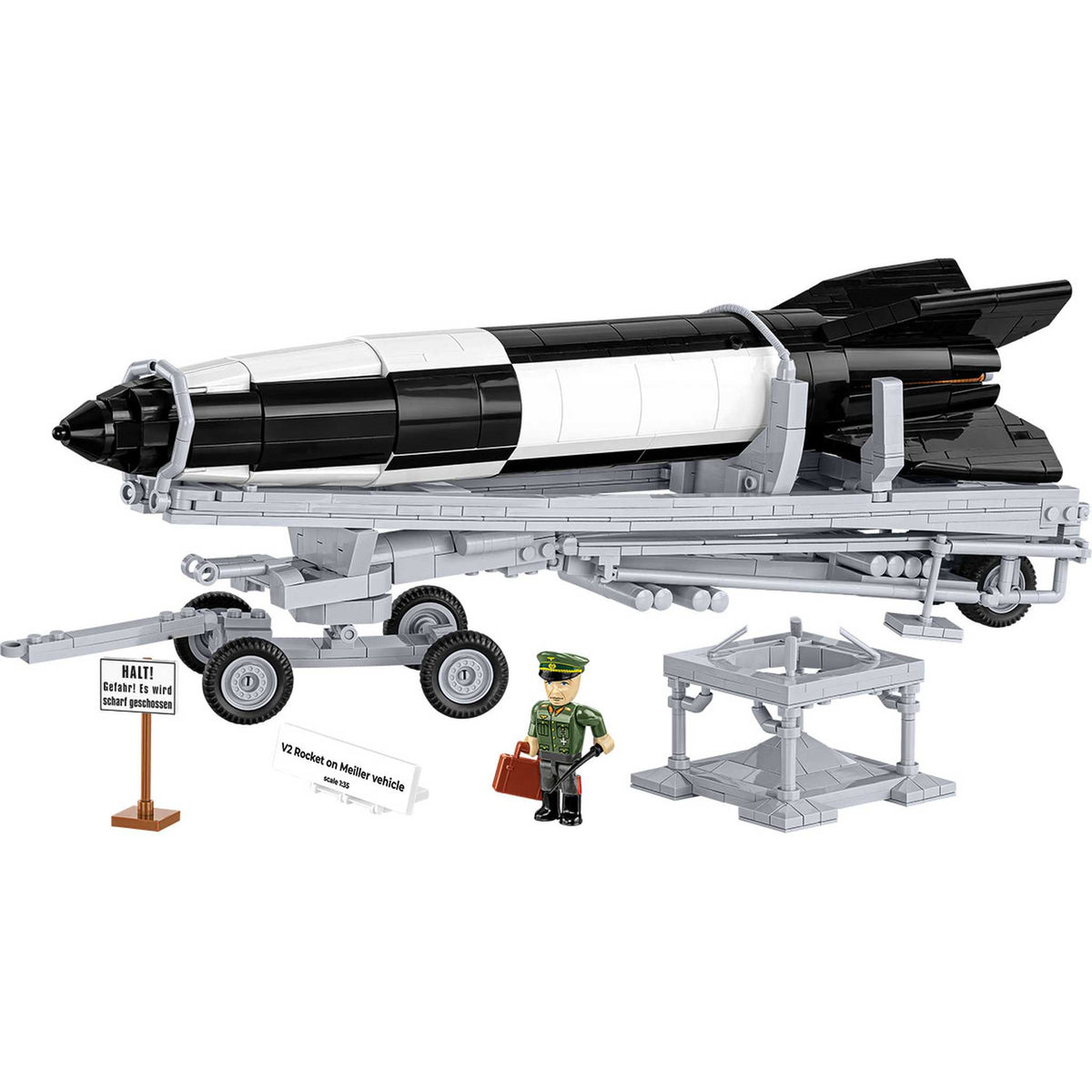 CB-3120 - V2 Rakete & Transporter (Cobi)