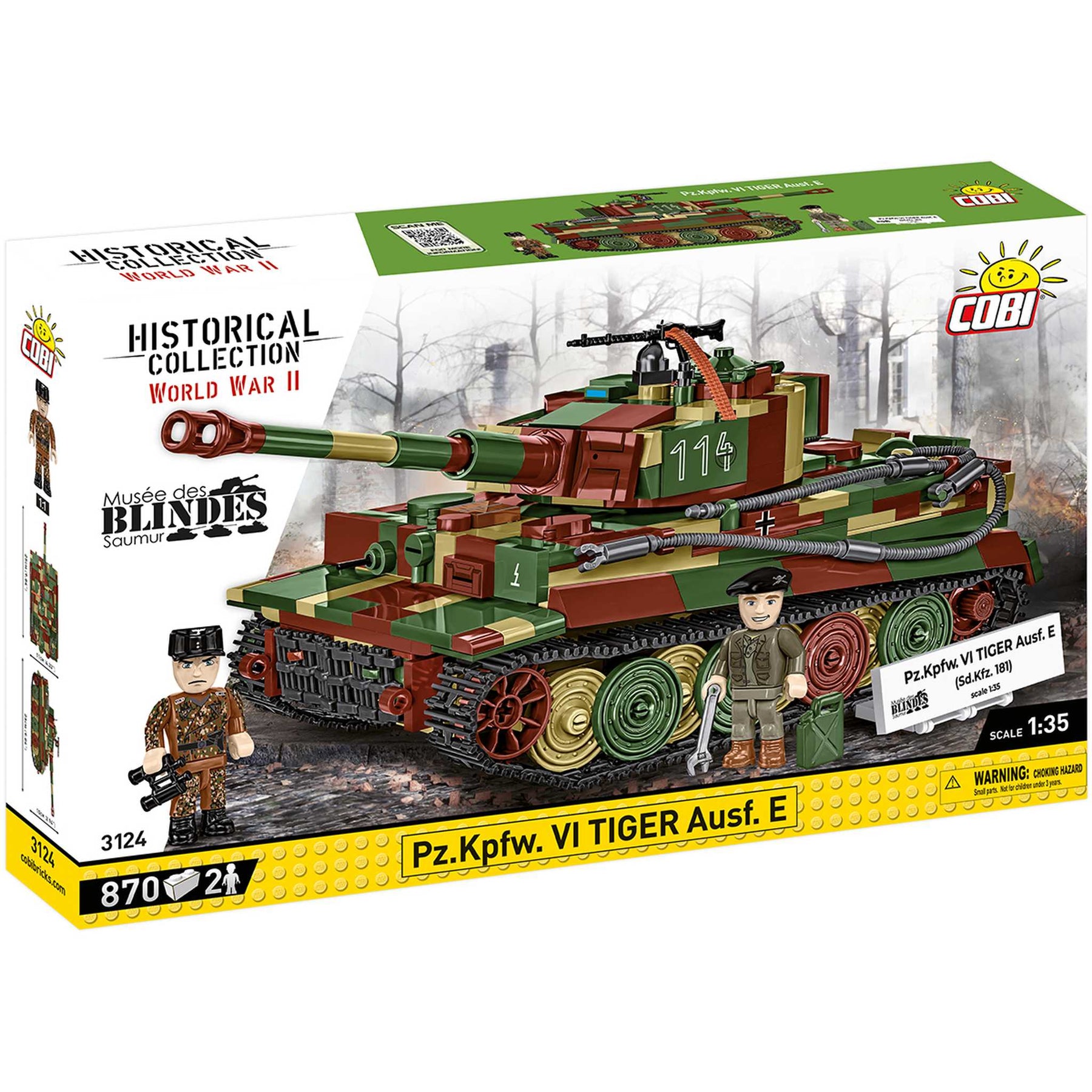 CB-3124 - Panzerkampfwagen VI Tiger Ausf. E (Cobi)