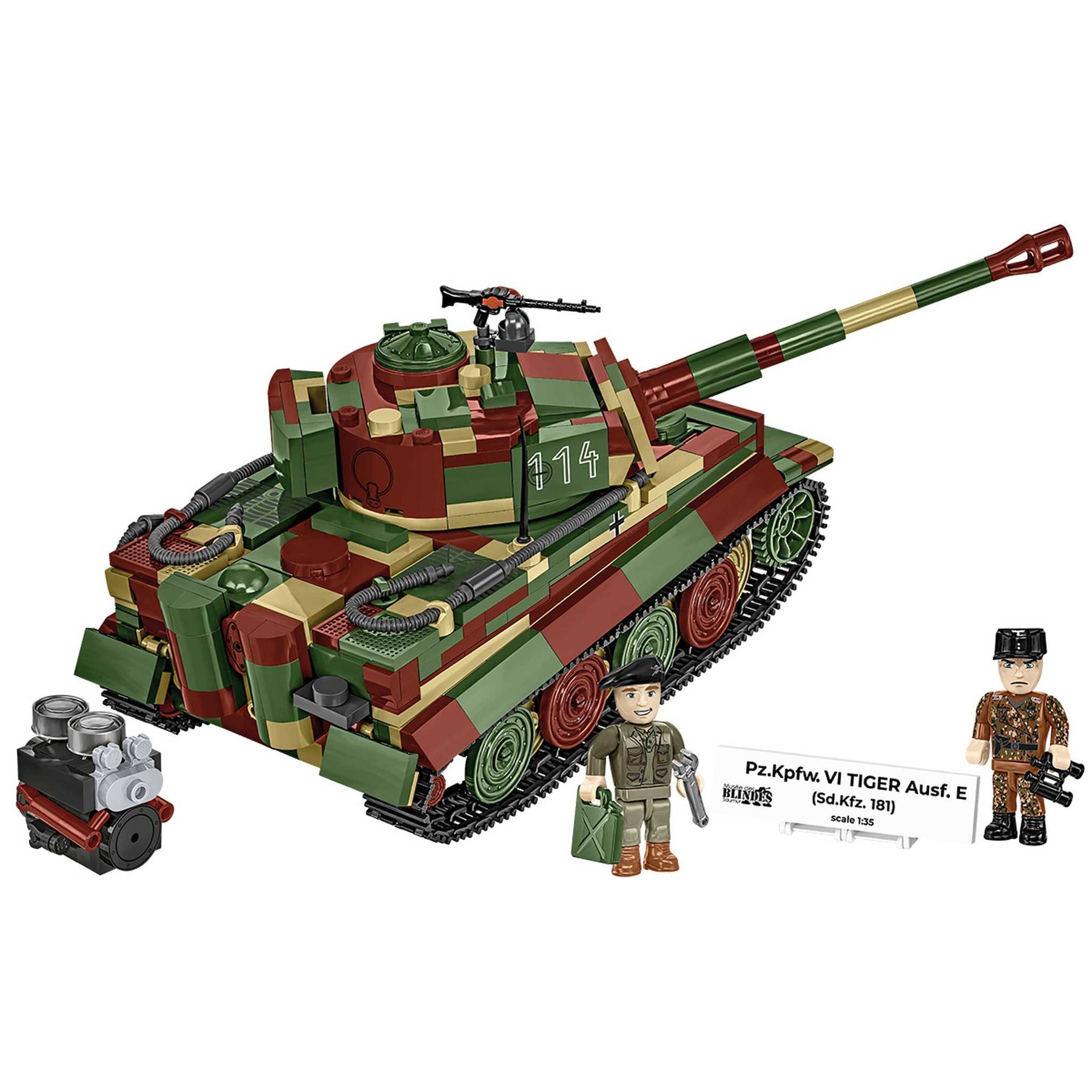 CB-3124 - Panzerkampfwagen VI Tiger Ausf. E (Cobi)