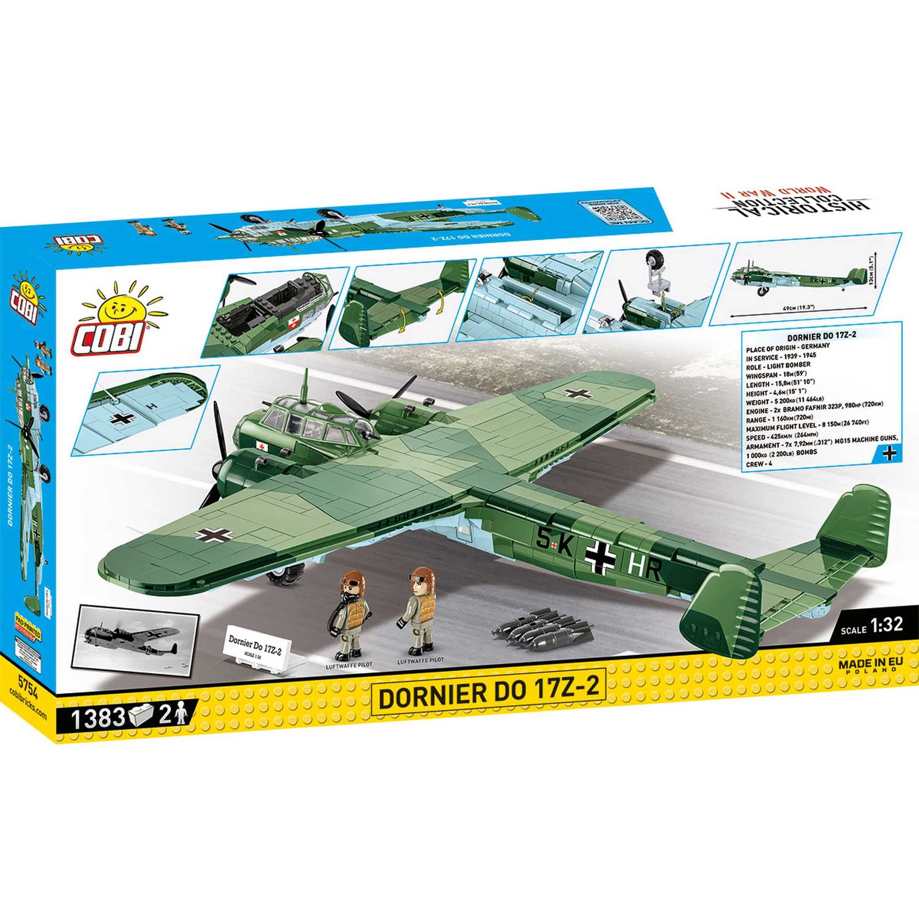 5754 - Dornier DO 17Z-2 (Cobi)