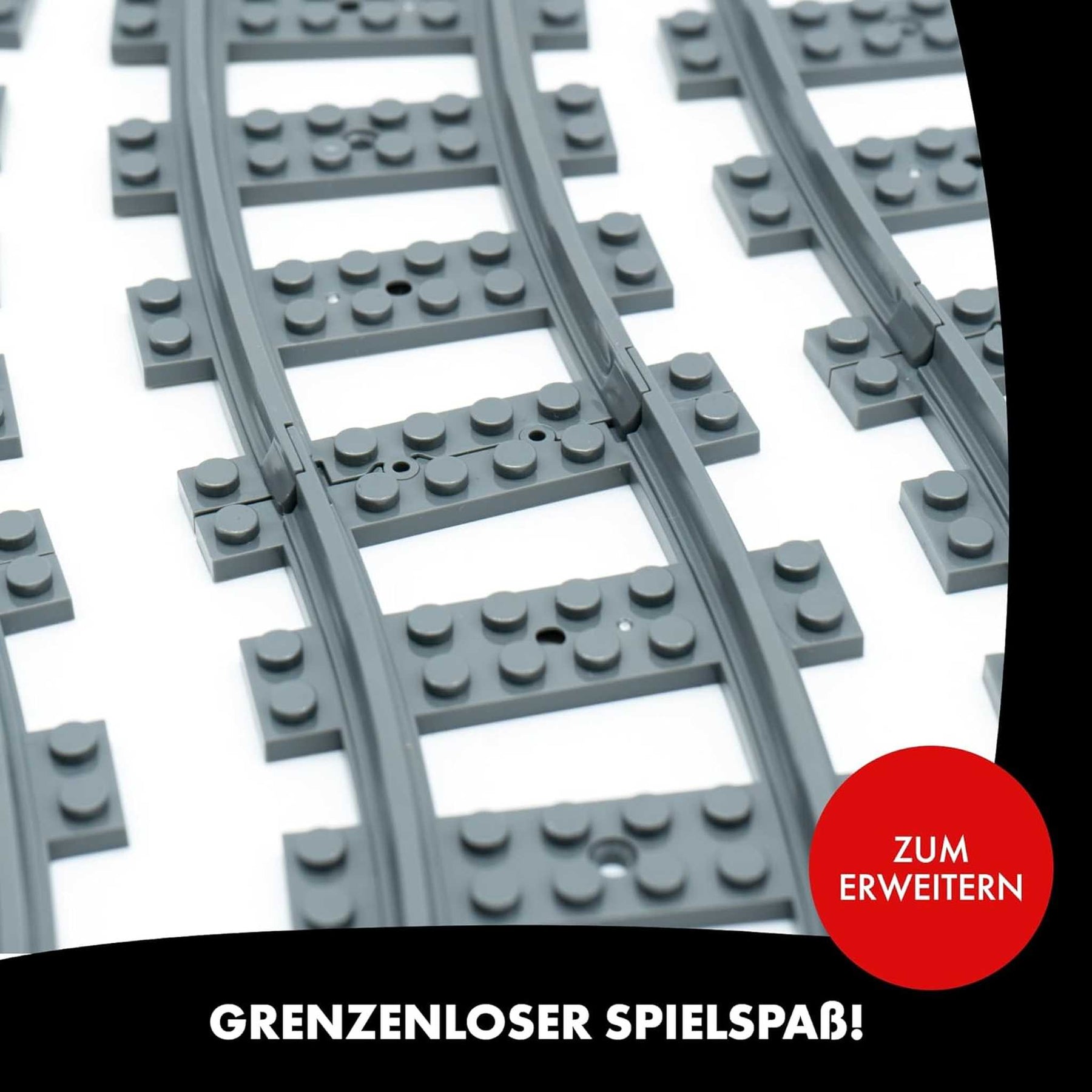 LB-60012 - 30 Stück Schienen Kurven (Lonestar-Bricks)