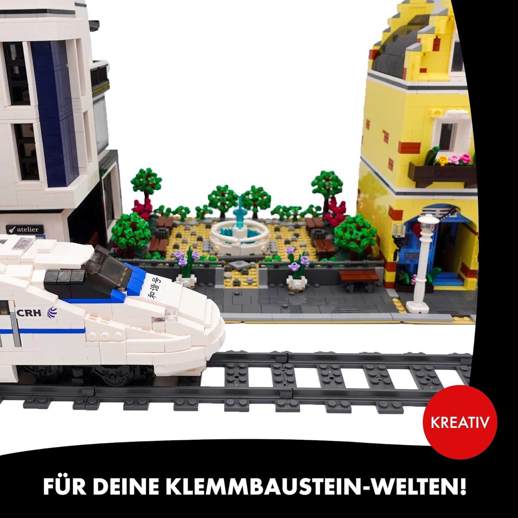 LB-60013 - 30 Stück Schienen Gerade (Lonestar-Bricks)