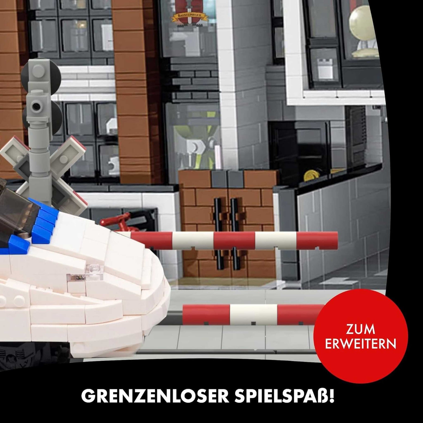 LB-60023 Schienenkreis Set mit Zubehör XL (Lonestar Bricks)