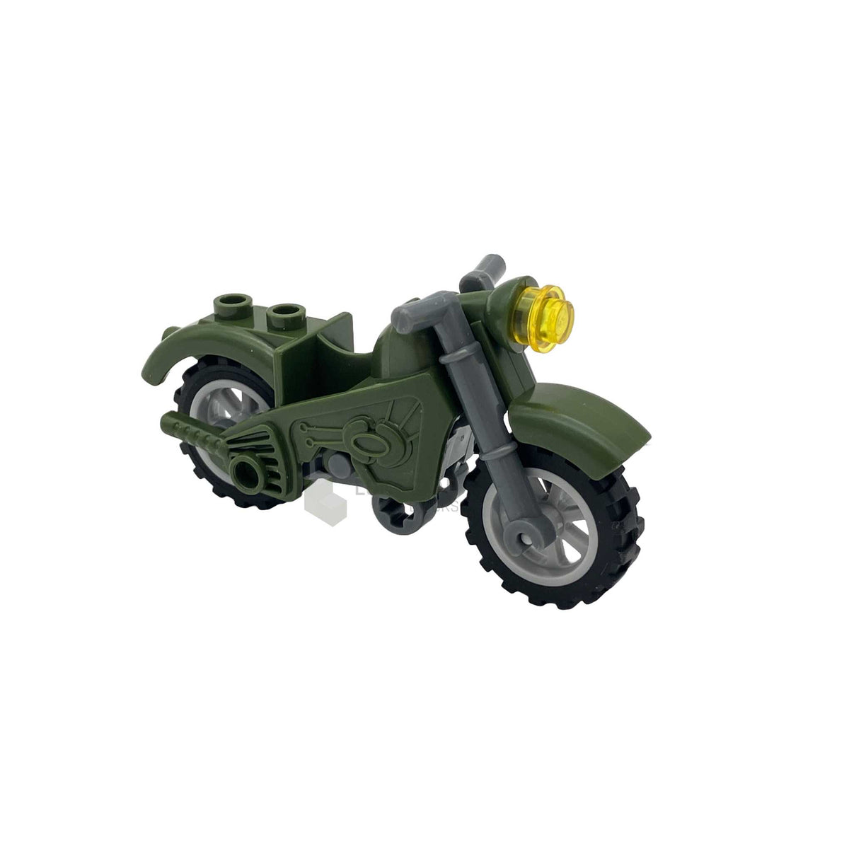 LB-70031 - Motorrad dark-green (Lonestar Bricks)